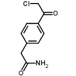 CAS 登录号：342413-41-6， 2-[4-(氯乙酰基)苯基]乙酰胺