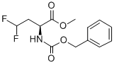 CAS 登录号：342612-83-3， (2S)-4,4-二氟-2-[[(苯基甲氧基)羰基]氨基]-丁酸甲酯