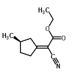 CAS#: 342652-10-2, Ethyl (2Z)-Cyano[(3R)-3-Methylcyclopentylidene]Acetate
