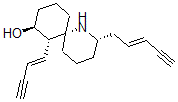 CAS#: 34272-51-0, (2S,6R,7S,8S)-7-[(E)-But-1-En-3-Ynyl]-2-[(E)-Pent-2-En-4-Ynyl]-1-Azaspiro[5.5]Undecan-8-Ol