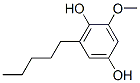 CAS#: 34272-58-7, 2-Methoxy-6-Pentylbenzene-1,4-Diol