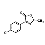 CAS 登录号：34278-81-4， 4-(4-氯苯基)-2-甲基-1,3-恶唑-5(2H)-酮