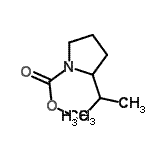 CAS#: 342878-54-0, Methyl 2-Isopropylpyrrolidine-1-Carboxylate