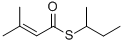 CAS 登录号：34322-09-3， S-丁烷-2-基3-甲基丁-2-烯硫代酸