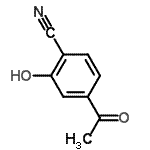 CAS#: 343339-02-6, 4-Acetyl-2-Hydroxybenzonitrile