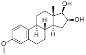 CAS 登录号：3434-79-5， 3-甲氧基-(16B,17B)-雌甾-1,3,5(10)-三烯-16,17-二醇