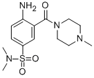 CAS#: 3436-11-1, 4-Amino-N,N-Dimethyl-3-(4-Methylpiperazine-1-Carbonyl)Benzenesulfonamide