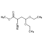 CAS#: 343633-25-0, Methyl 2-Cyano-4,4-Diethoxybutanoate