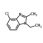 CAS#: 34373-79-0, 4-Chloro-1-Ethyl-2-Methyl-1H-Benzimidazole