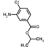CAS 登录号：343773-02-4， 异丙基3-氨基-4-氯苯甲酸酯