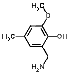 CAS#: 343786-32-3, 2-(Aminomethyl)-6-Methoxy-4-Methylphenol