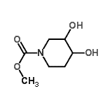 CAS#: 343786-81-2, Methyl 3,4-Dihydroxy-1-Piperidinecarboxylate