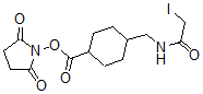 CAS#: 343803-27-0, 4-(Iodoacetamidomethyl)Cyclohexanecarboxylic Acid 2,5-Dioxo-1-Pyrrolidinyl Ester