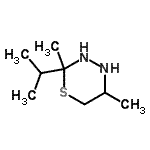 CAS#: 343864-67-5, 2-Isopropyl-2,5-Dimethyl-1,3,4-Thiadiazinane