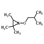 CAS 登录号：343865-13-4， 1-异丁氧基-2,2,3-三甲基氮丙啶