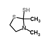 CAS#: 343926-72-7, 2,3-Dimethyl-1,3-Thiazolidine-2-Thiol