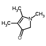 CAS#: 343927-61-7, 1,4,5-Trimethyl-1,2-Dihydro-3H-Pyrrol-3-One