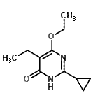 CAS#: 343954-00-7, 2-Cyclopropyl-6-Ethoxy-5-Ethyl-4(1H)-Pyrimidinone