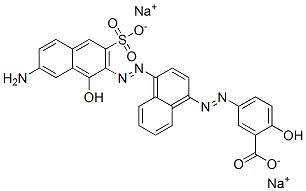 CAS#: 3442-21-5, Disodium (3E)-3-[[4-[(2E)-2-(7-Amino-1-Oxo-3-Sulfonatonaphthalen-2-Ylidene)Hydrazinyl]Naphthalen-1-Yl]Hydrazinylidene]-6-Oxocyclohexa-1,4-Diene-1-Carboxylate