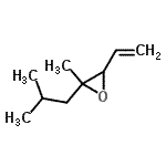 CAS 登录号：344247-93-4， 2-异丁基-2-甲基-3-乙烯基环氧乙烷