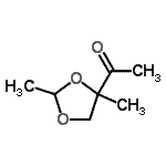 CAS 登录号：344249-68-9， 1-(2,4-二甲基-1,3-二氧戊环-4-基)乙酮
