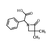 CAS#: 344253-94-7, (3,3-Dimethyl-2-Oxo-1-Azetidinyl)(Phenyl)Acetic Acid