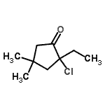 CAS#: 344259-73-0, 2-Chloro-2-Ethyl-4,4-Dimethylcyclopentanone