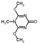 CAS#: 344296-00-0, 4-Methoxy-5-Methyl-6-(Methylsulfanyl)-1,3,5-Triazin-2(5H)-One