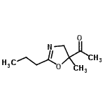 CAS#: 344296-72-6, 1-(5-Methyl-2-Propyl-4,5-Dihydro-1,3-Oxazol-5-Yl)Ethanone