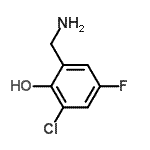 CAS#: 344326-63-2, 2-(Aminomethyl)-6-Chloro-4-Fluorophenol