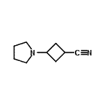 CAS#: 344326-95-0, 3-(1-Pyrrolidinyl)Cyclobutanecarbonitrile