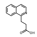 CAS#: 344334-31-2, 3-(1-Isoquinolinyl)Propanoic Acid