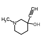 CAS#: 344353-42-0, 3-Ethynyl-1-Methyl-3-Piperidinol
