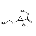 CAS 登录号：344354-79-6， 甲基2-乙氧基-1-甲基环丙烷羧酸酯