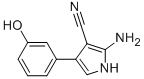CAS 登录号：344359-56-4， 2-氨基-4-(3-羟基苯基)-1H-吡咯-3-甲腈