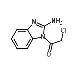 CAS 登录号：344413-06-5， 1-(2-氨基-1H-苯并咪唑-1-基)-2-氯乙烷酮