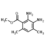 CAS 登录号：344595-77-3， 甲基2,3-二氨基-4,6-二甲基苯甲酸酯