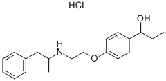 CAS#: 34535-83-6, 1-[4-[2-(1-Phenylpropan-2-Ylamino)Ethoxy]Phenyl]Propan-1-Ol Hydrochloride