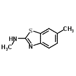 CAS#: 34551-20-7, N,6-Dimethyl-1,3-Benzothiazol-2-Amine