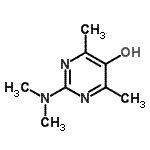 CAS#: 345642-90-2, 2-(Dimethylamino)-4,6-Dimethyl-5-Pyrimidinol
