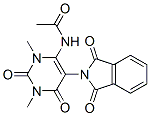 CAS#: 34576-19-7, N-[5-(1,3-Dihydro-1,3-Dioxo-2H-Isoindol-2-Yl)-1,2,3,6-Tetrahydro-1,3-Dimethyl-2,6-Dioxo-Pyrimidin-4-Yl]-Acetamide