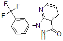 CAS 登录号：34580-77-3， 1-[3-(三氟甲基)苯基]-2H-吡唑并[5,4-b]吡啶-3-酮