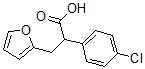 CAS#: 3459-56-1, 2-(4-Chlorophenyl)-3-Furan-2-Ylpropanoic Acid