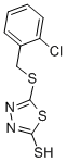 CAS 登录号：345991-75-5， 5-(2-氯苄基硫代)-2-巯基-1,3,4-噻二唑