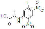 CAS 登录号：346-48-5， (2S)-2-[(5-氟-2,4-二硝基苯基)氨基]丙酸