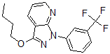 CAS 登录号：34614-29-4， 3-丁氧基-1-[3-(三氟甲基)苯基]吡唑并[5,4-b]吡啶