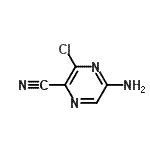CAS#: 34617-65-7, 5-Amino-3-Chloro-Pyrazine-2-Carbonitrile