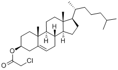 CAS 登录号：3464-50-4， 胆固醇氯乙酸酯