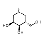 CAS#: 346408-24-0, (3S,4R,5R)-5-(Hydroxymethyl)-3,4-Piperidinediol