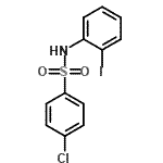 CAS 登录号：346718-87-4， 4-氯-N-(2-碘苯基)苯磺酰胺